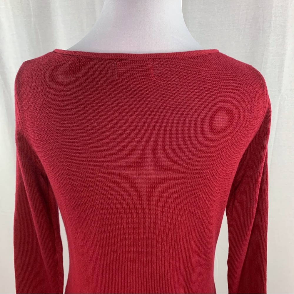 Old Navy red pullover crewneck sweater - Picture 8 of 12